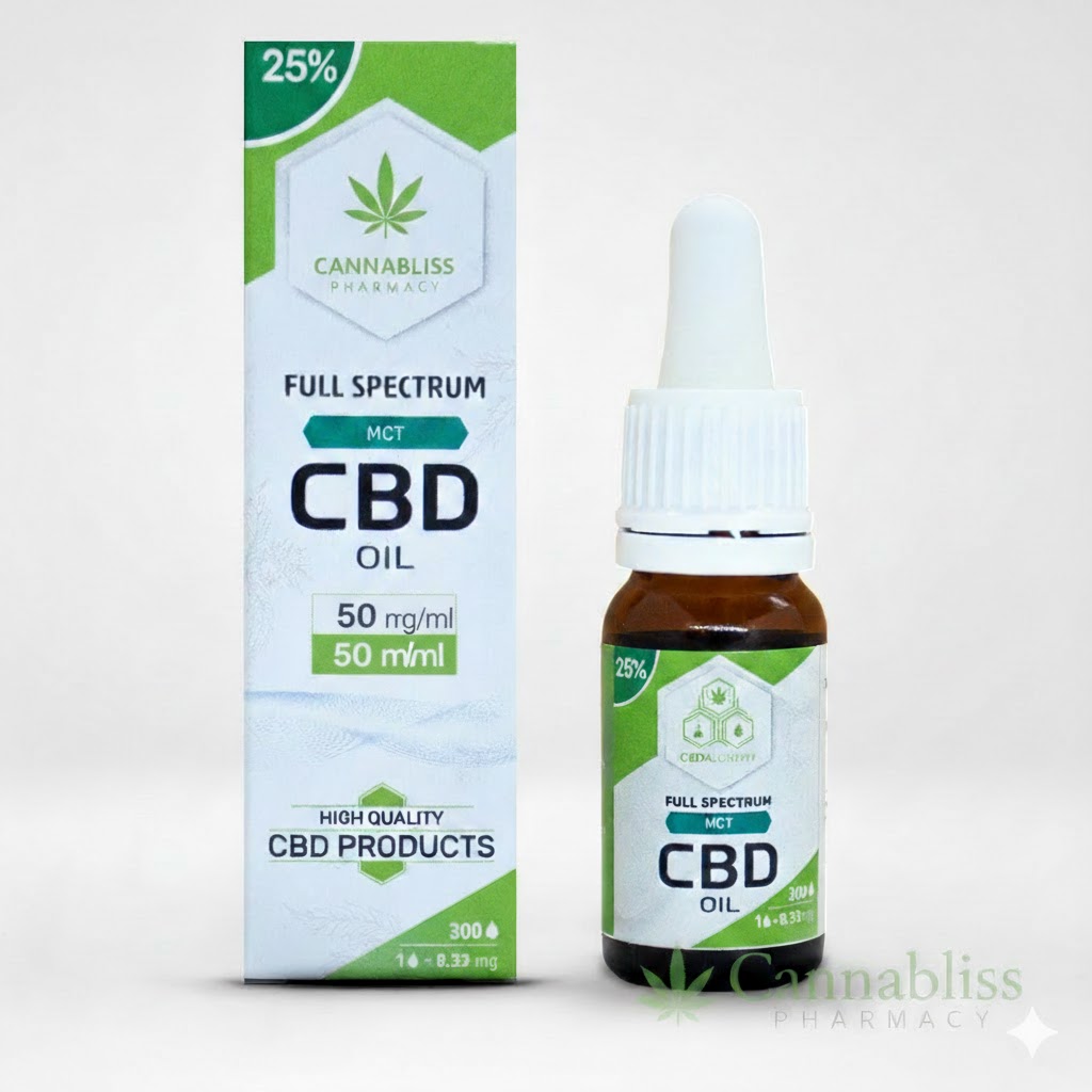 CBD Oil 50mg/ml Extra Strength - Medical Cannabis Australia